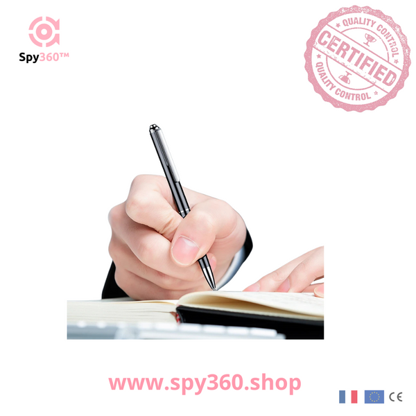 Spy360™ | Stylo Enregistreur Professionnel