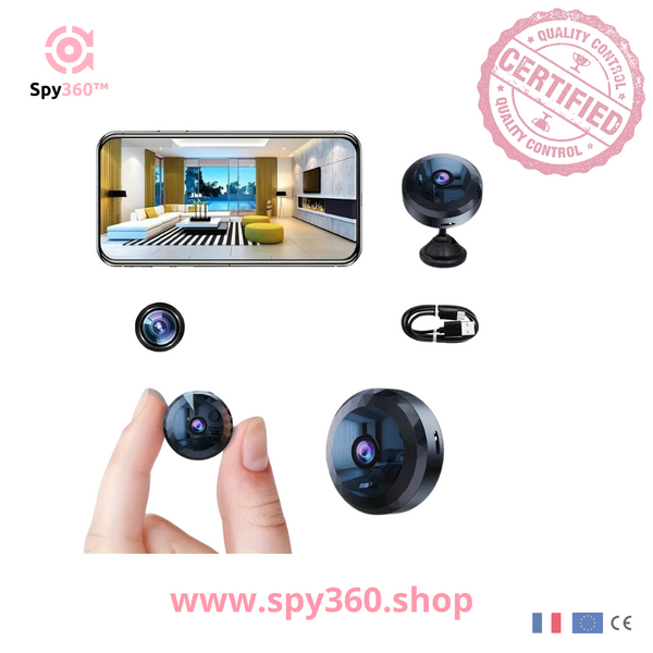 Spy360™ | Mini WiFi Security Camera