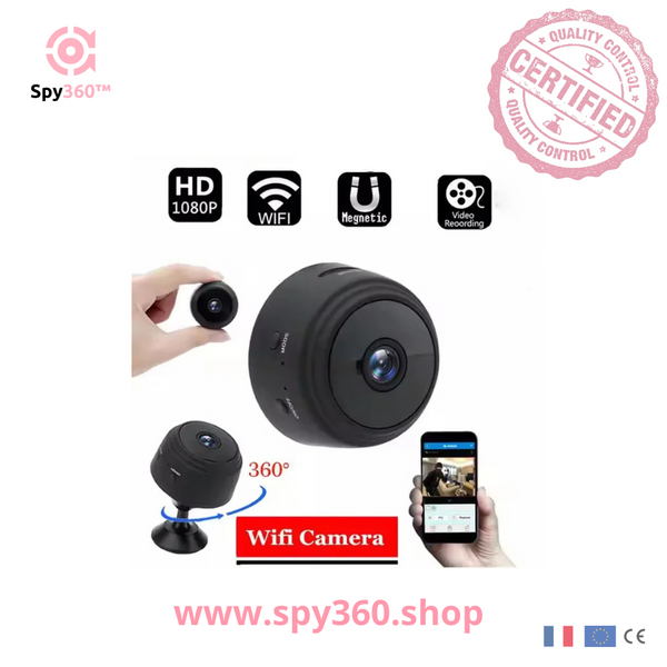 Spy360™ | Caméra IP Mini A9 1080P HD – Surveillance Sécurisée pour Maison et Bureau