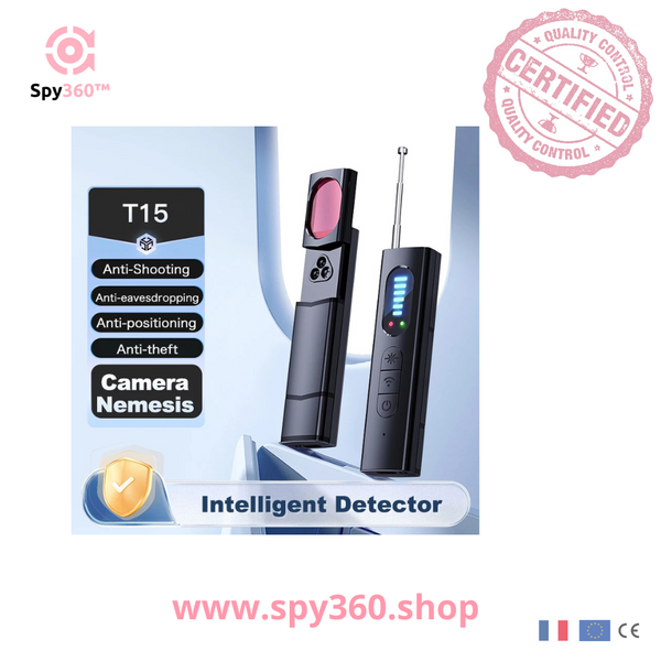 Spy360™ | Détecteur GPS sans fil T15 - Sécurisez votre vie